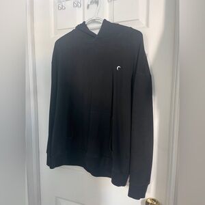 ZYIA Black Hoodie with Logo